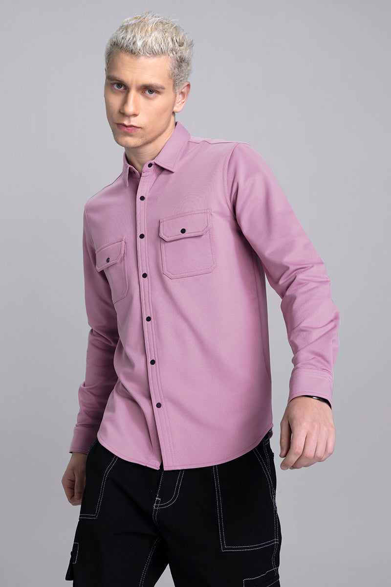Dual Pocket Pink Shirt | Relove