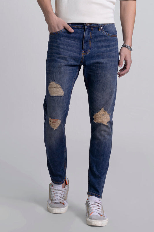 Jack Grunge Blue Skinny Jeans | Relove