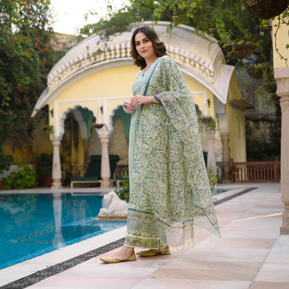 Anvi Cotton Suit Set