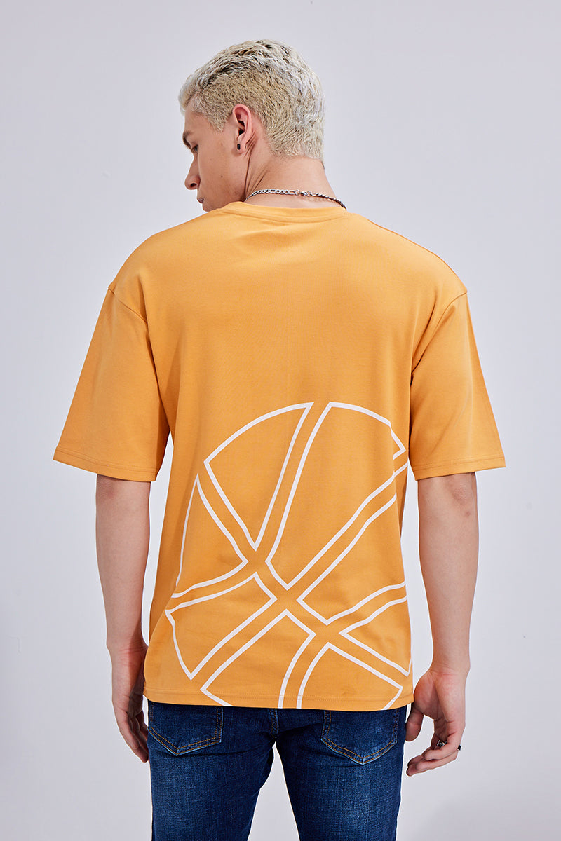 Enthusiast Mustard Oversized T-Shirt | Relove