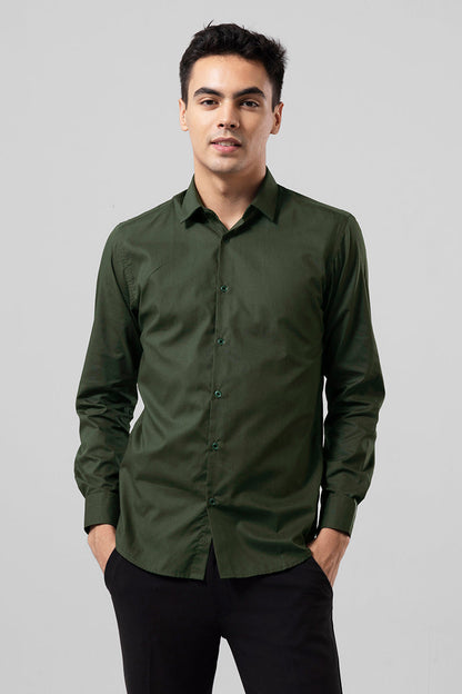 Easy Iron Green Shirt | Relove