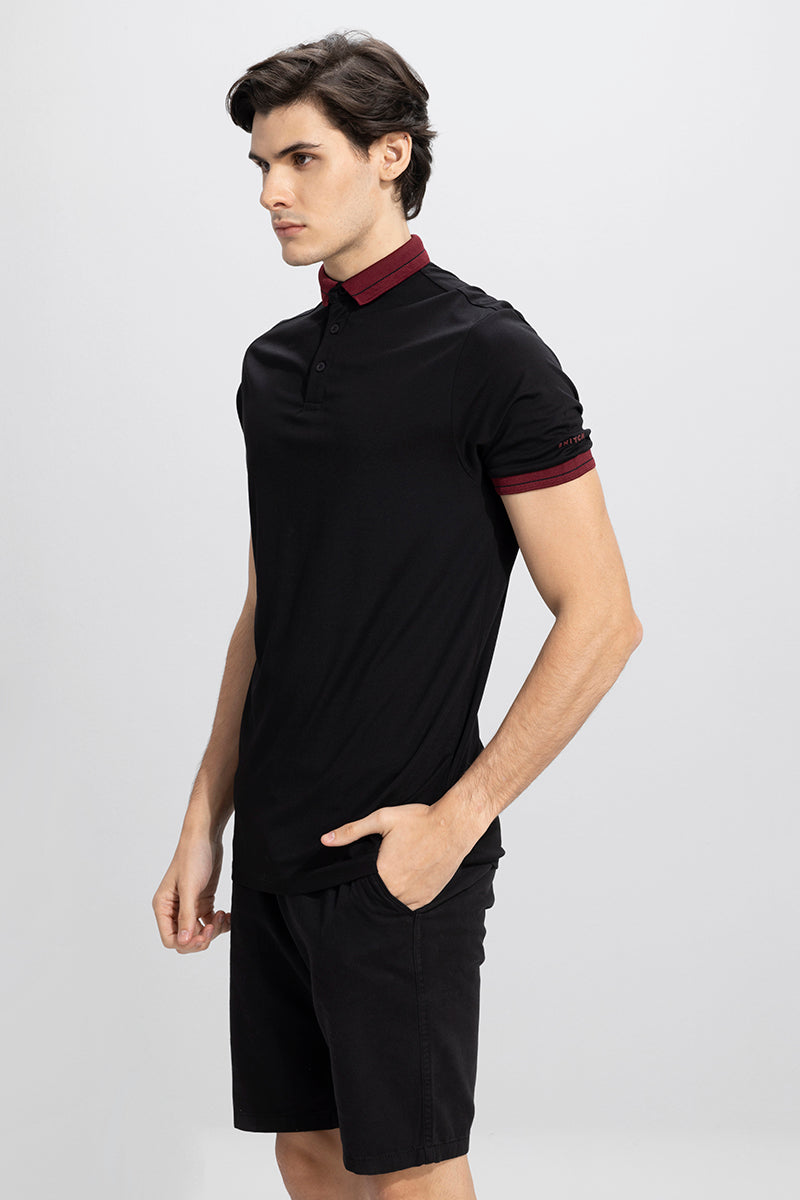 Camiseta Black Polo T-Shirt | Relove