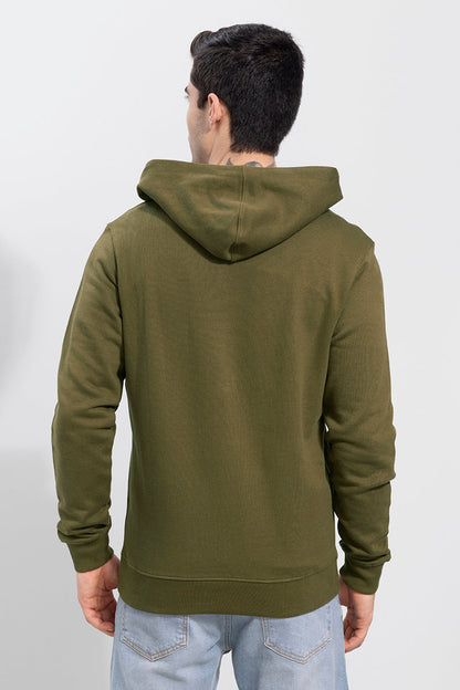 Active Olive Hoodie | Relove