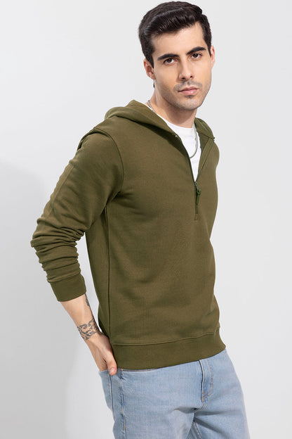 Active Olive Hoodie | Relove