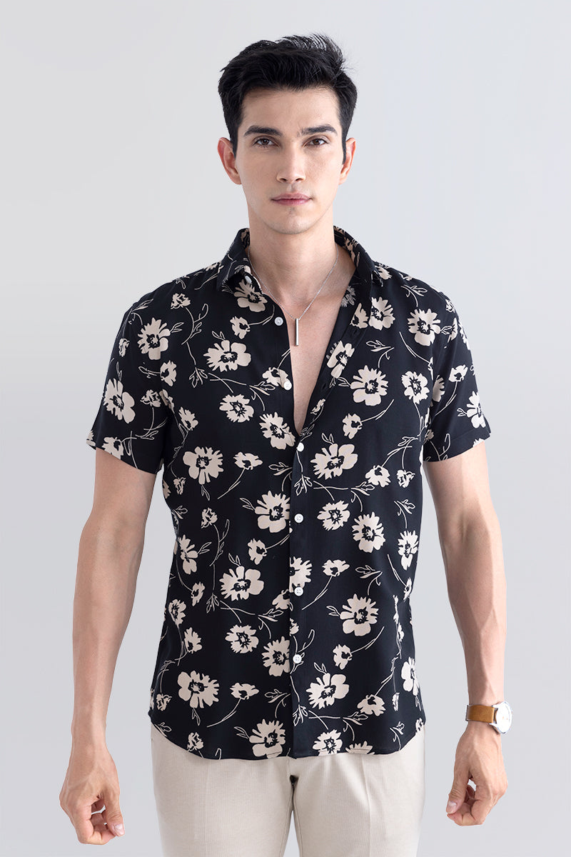 Aster Black Shirt | Relove