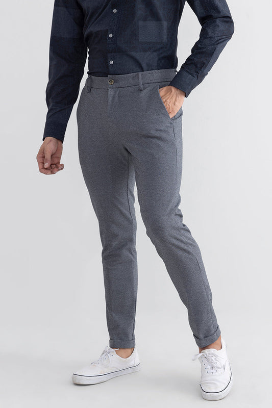 Towny Grey Knitted Chino | Relove