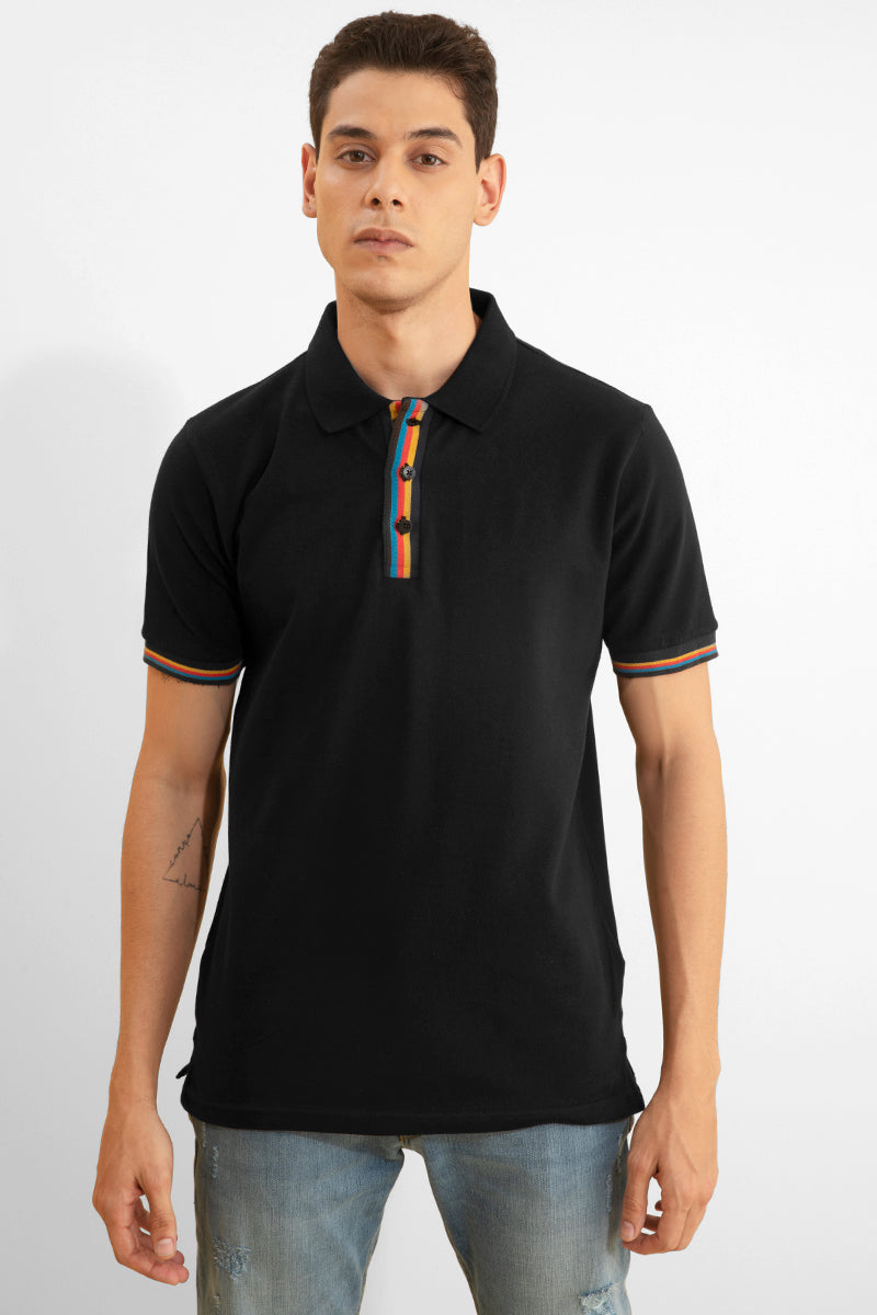 Ternary Black T-Shirt - SNITCH