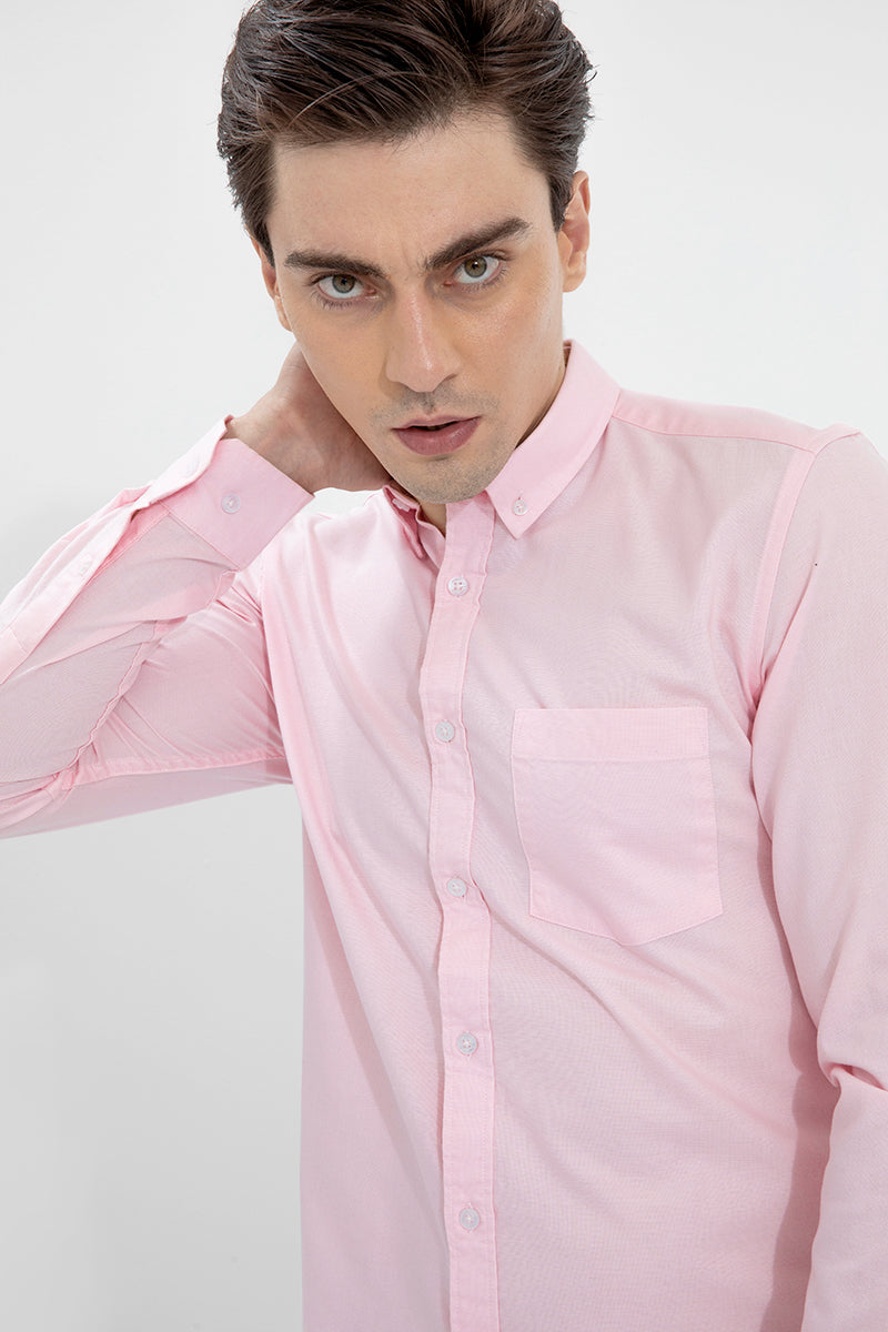 Soft-Hue Pink Shirt - SNITCH