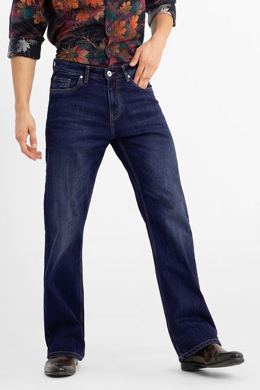 Classic Dark Blue Bootcut Denim | Relove