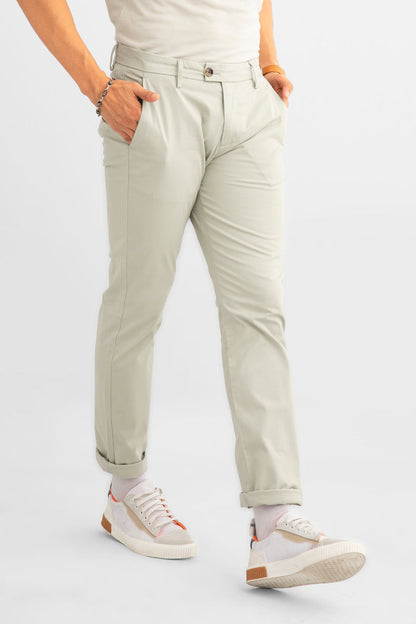 All-Day Pale Green Chino - SNITCH