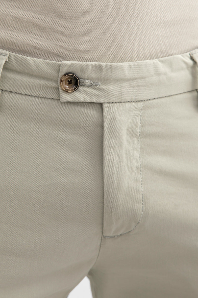 All-Day Pale Green Chino - SNITCH