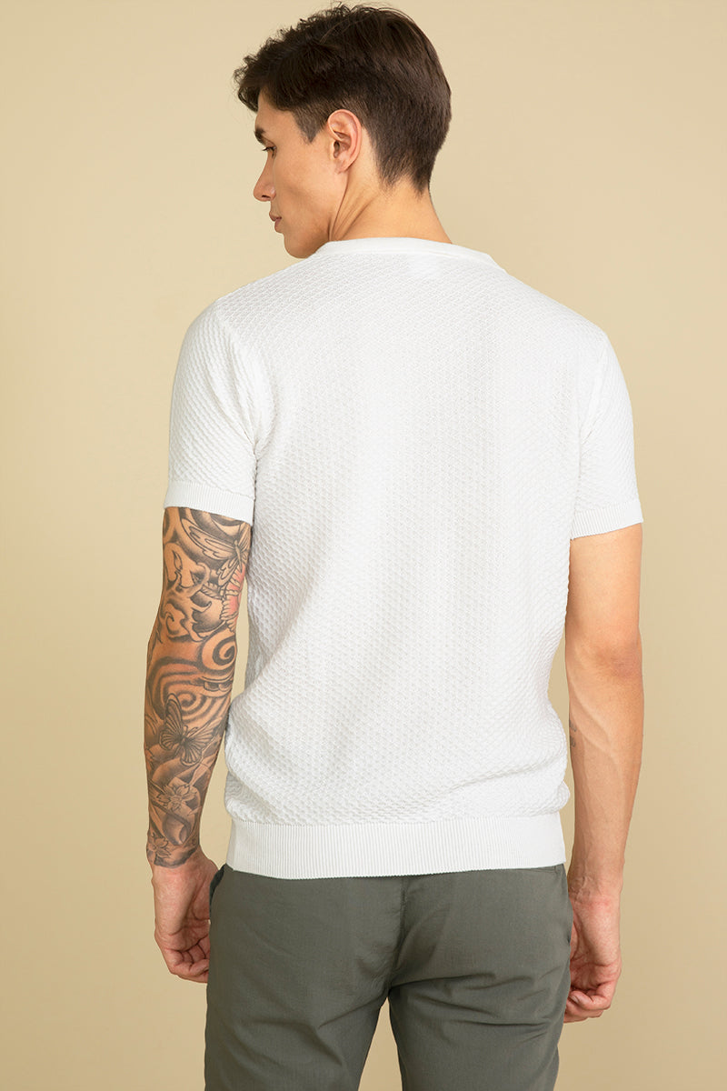 Perky White T-Shirt - SNITCH