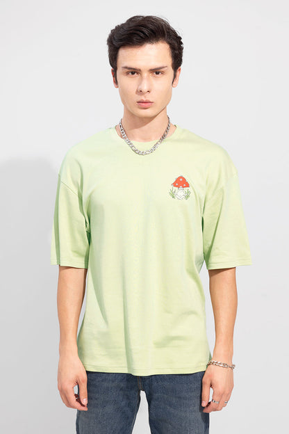 Don't Hate Green Oversized T-Shirt | Relove