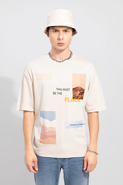 This Must Cream Oversized T-Shirt | Relove