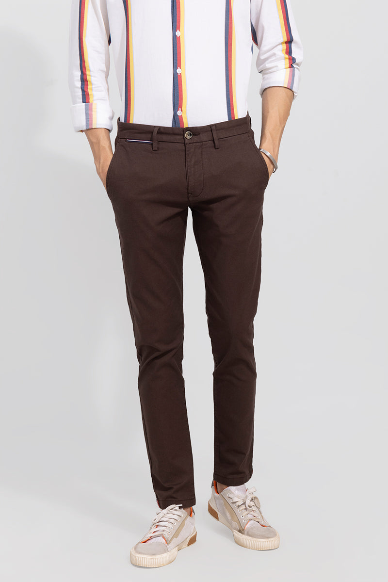 Fine Brown Linen Pant | Relove