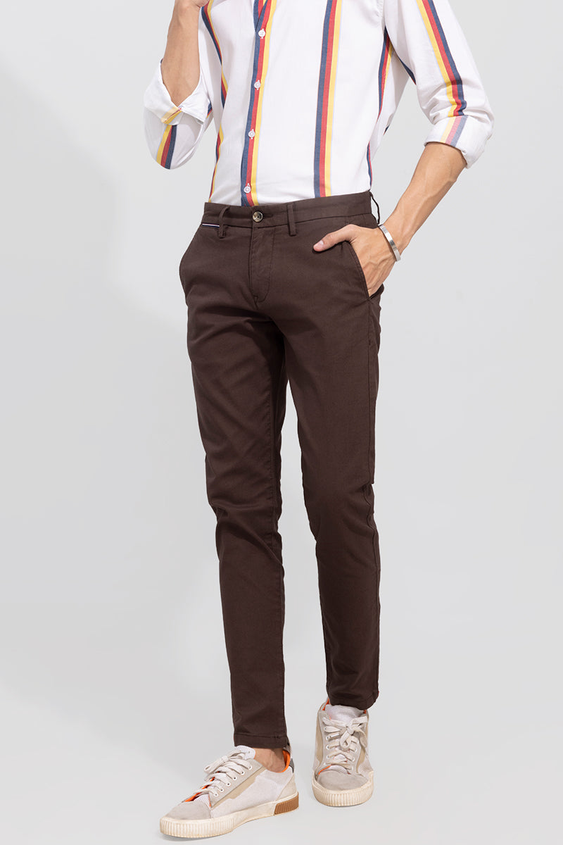 Fine Brown Linen Pant | Relove