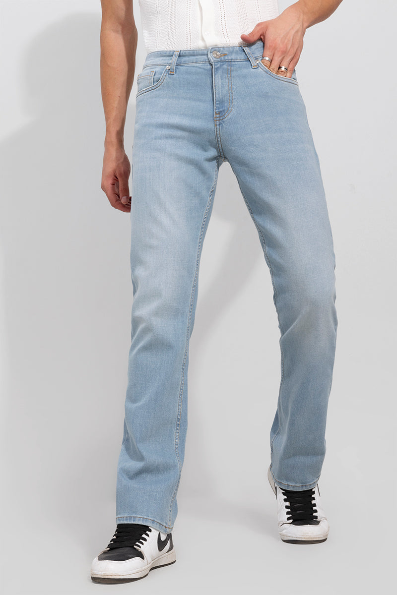 Jazz Blue Straight Fit Jeans | Relove