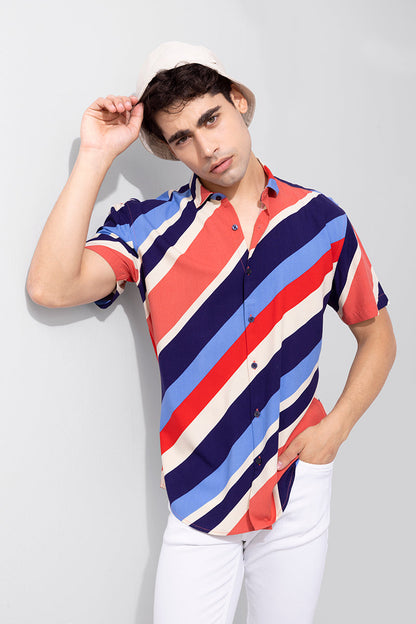 Diagonah Multicolour Shirt | Relove