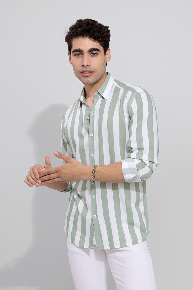 Attrayant Green Shirt | Relove