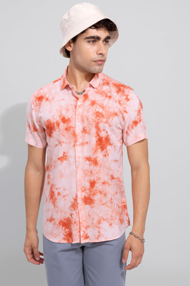 Tie Dye Orange Shirt | Relove