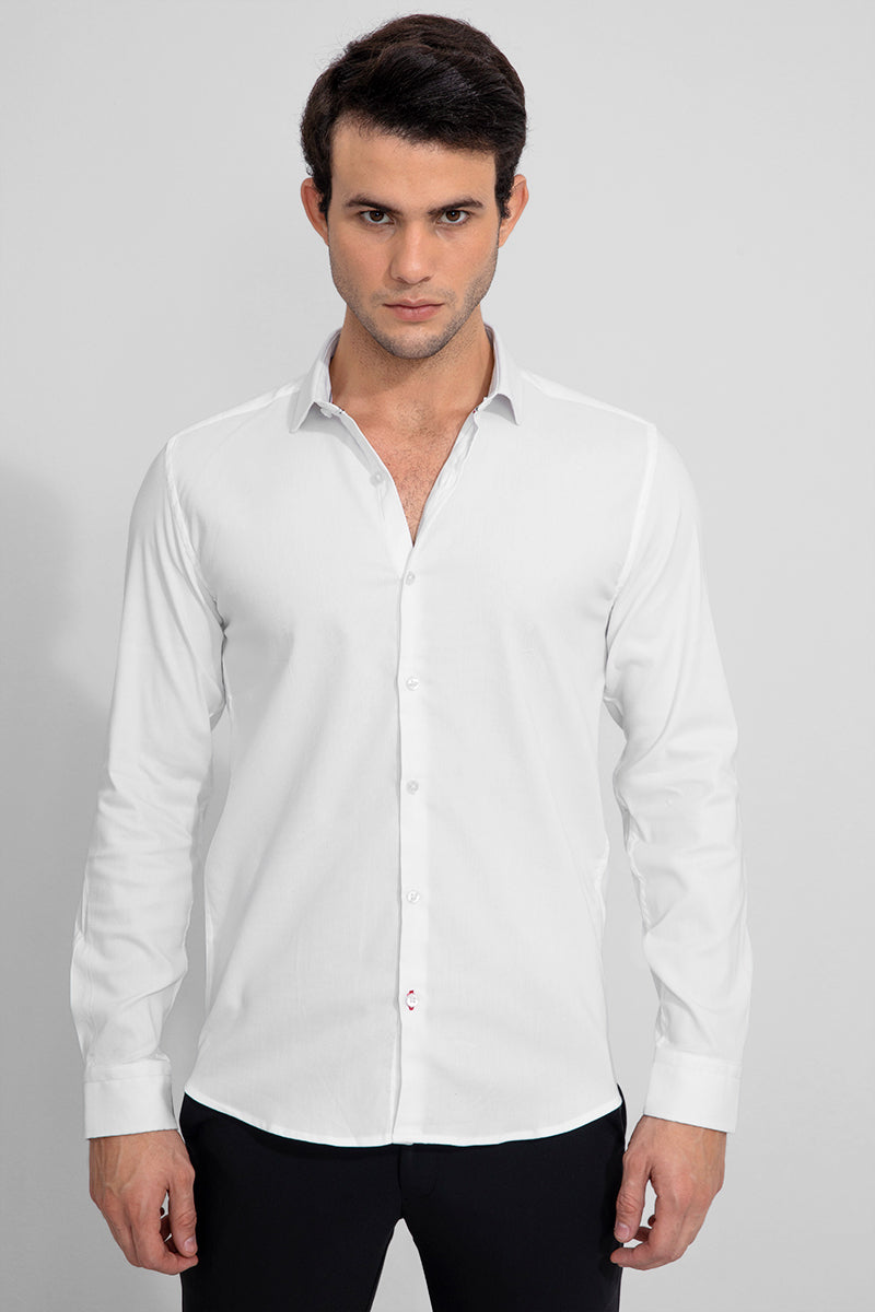 Ebullience White Shirt - SNITCH