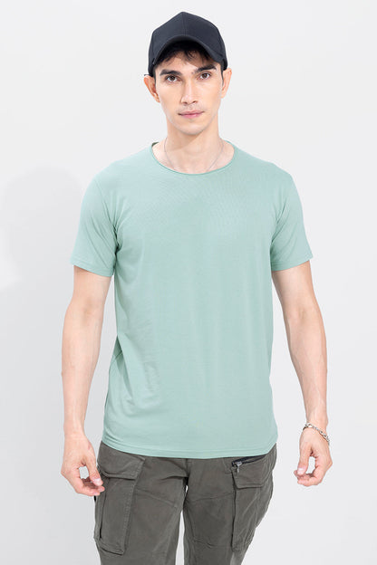 Raw Edge Mint Green T-Shirt | Relove