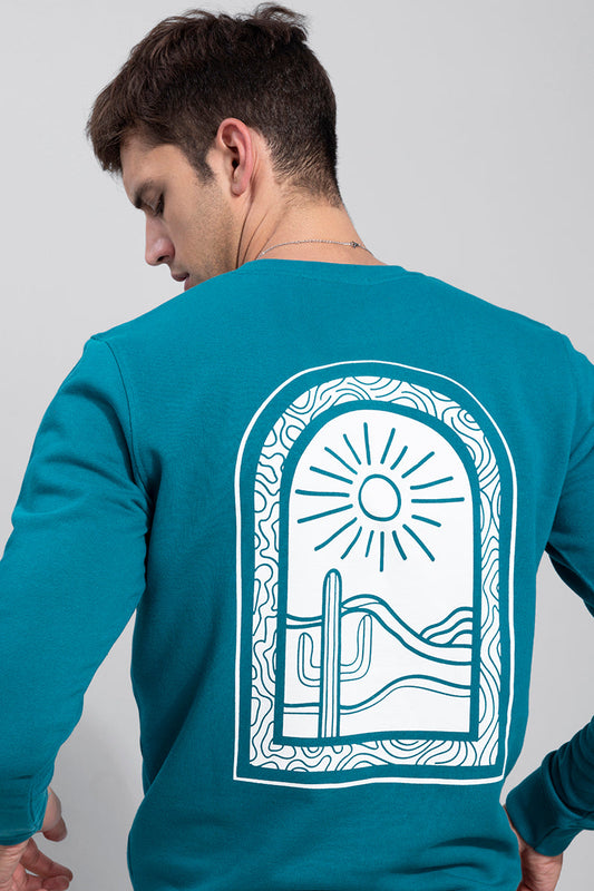 Cactus Blue Sweatshirt | Relove