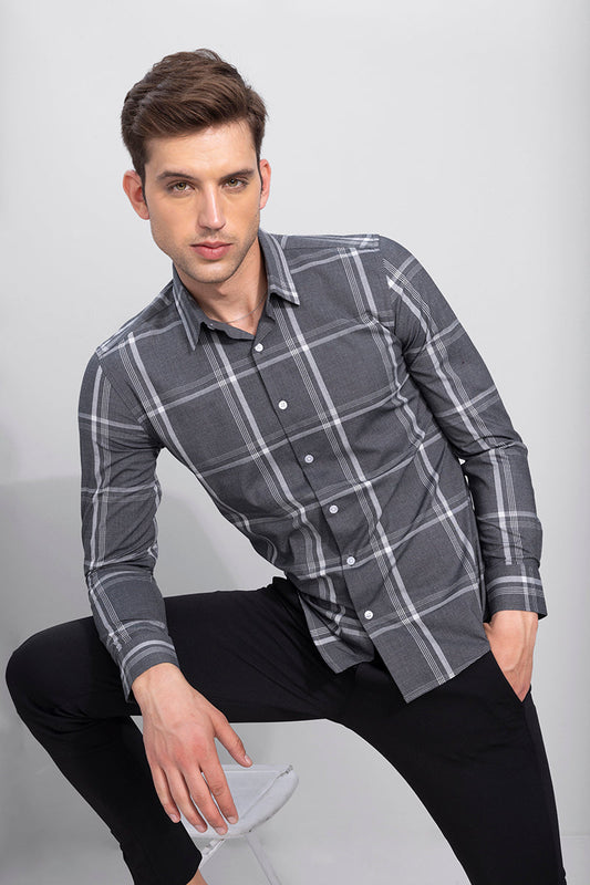 Aray Grey Melange Shirt | Relove