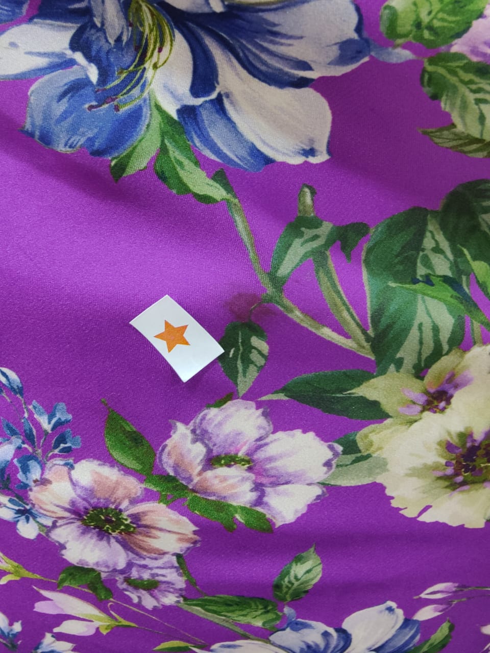 ZARA Purple Floral Sleeveless Crop Top | Relove