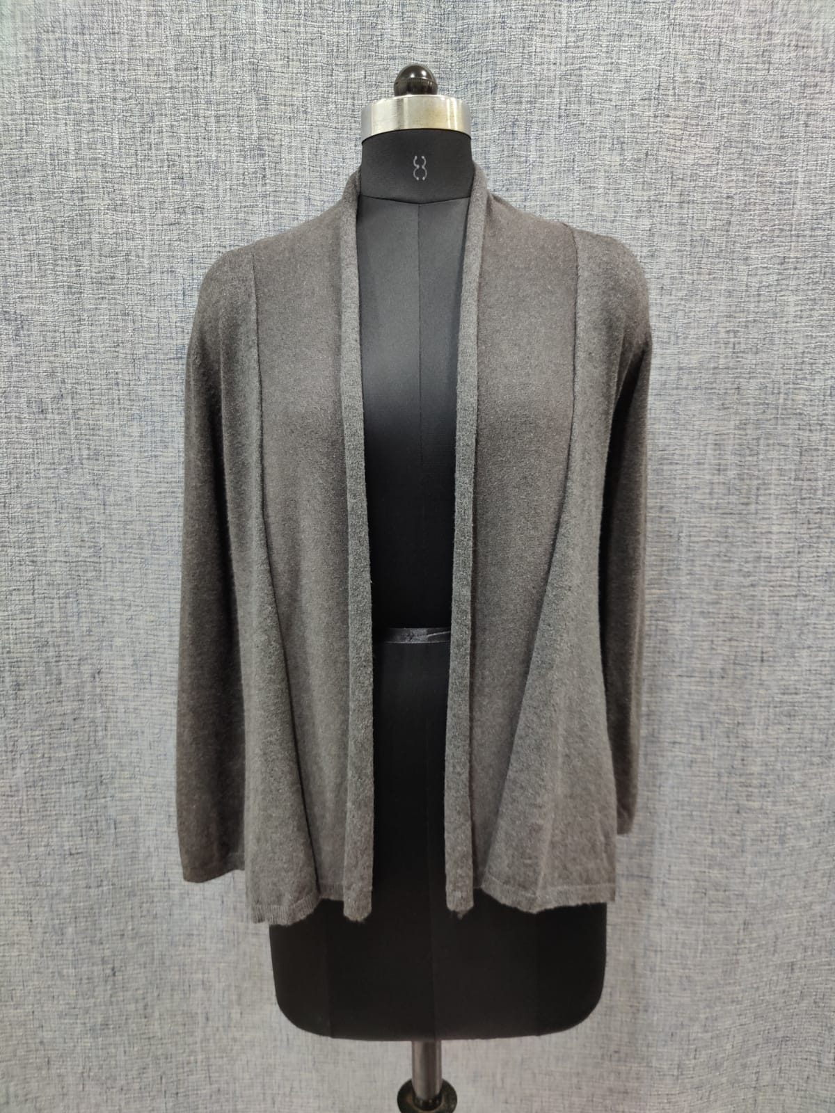 ZARA Grey Knit Full Sleeve Cardigan Jacket | Relove