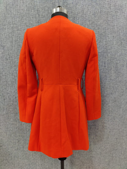 ZARA Orange Coat | Relove