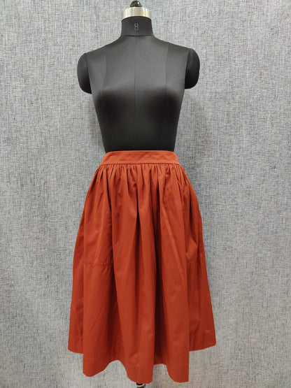 ZARA Rust Skirt | Relove