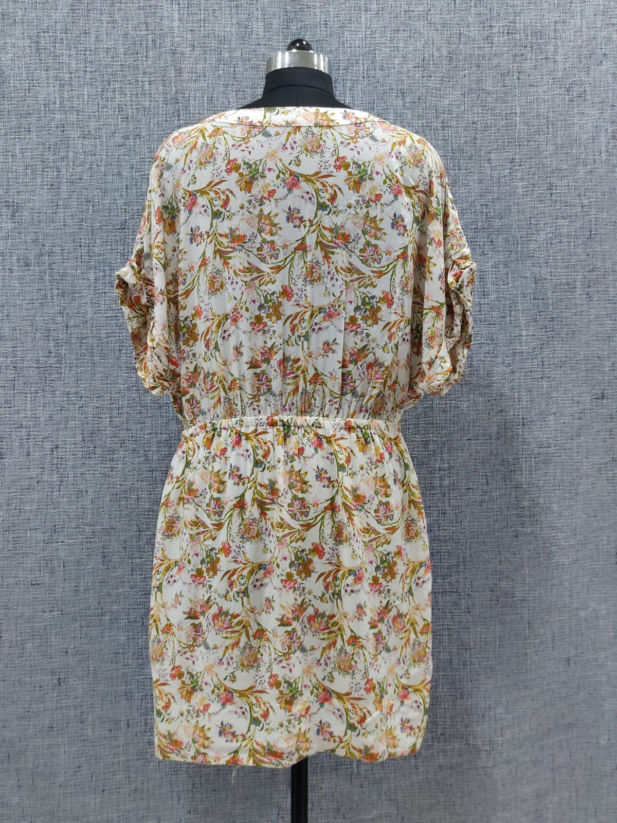 ZARA Cream Floral Mini Dress | Relove