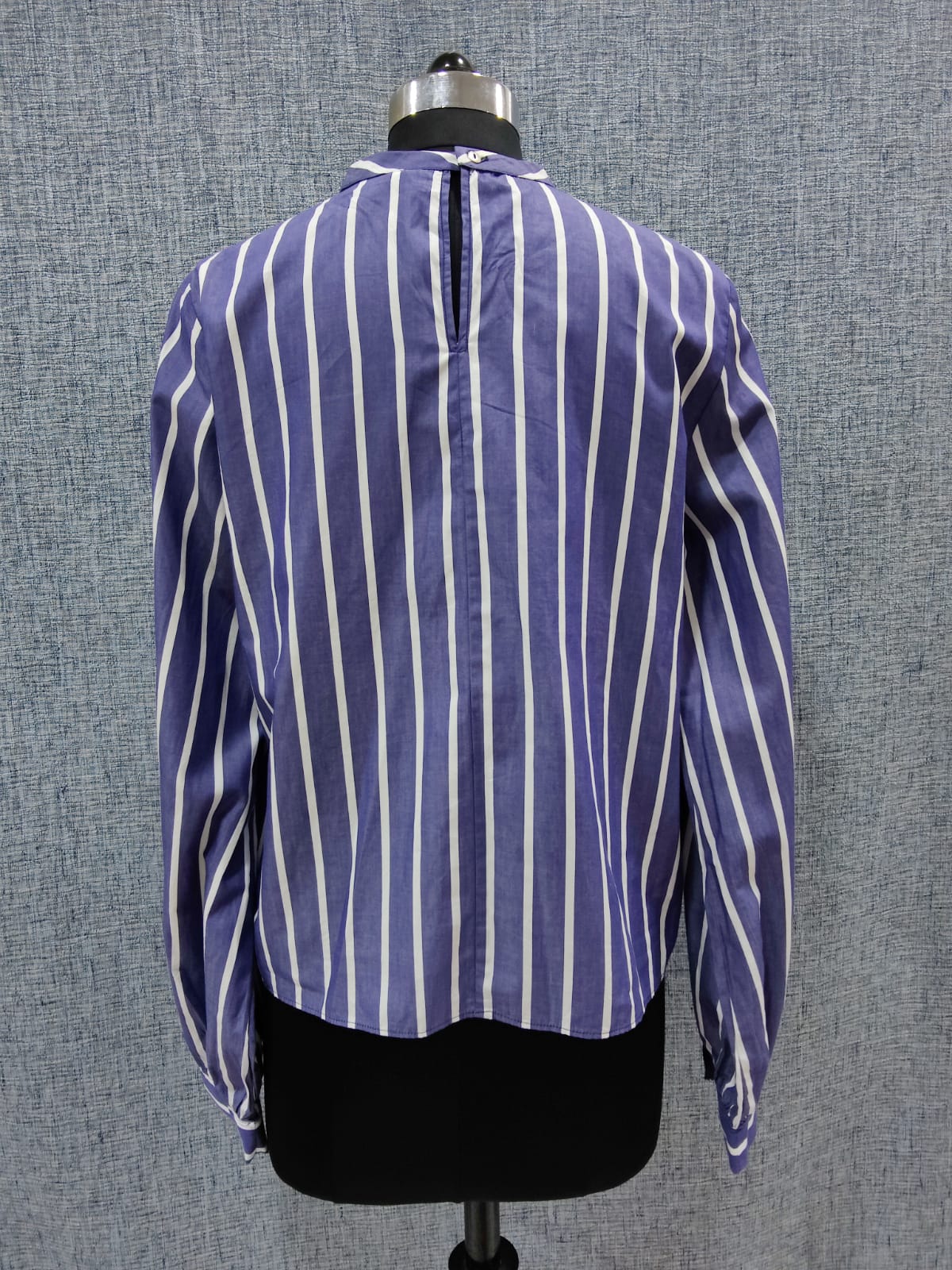 ZARA Blue & White Striped Shirt | Relove