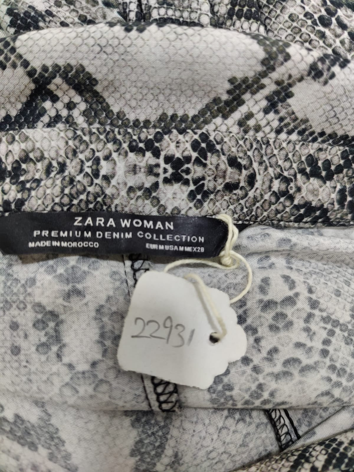 ZARA Snake Printed Buttoned Dress | Relove