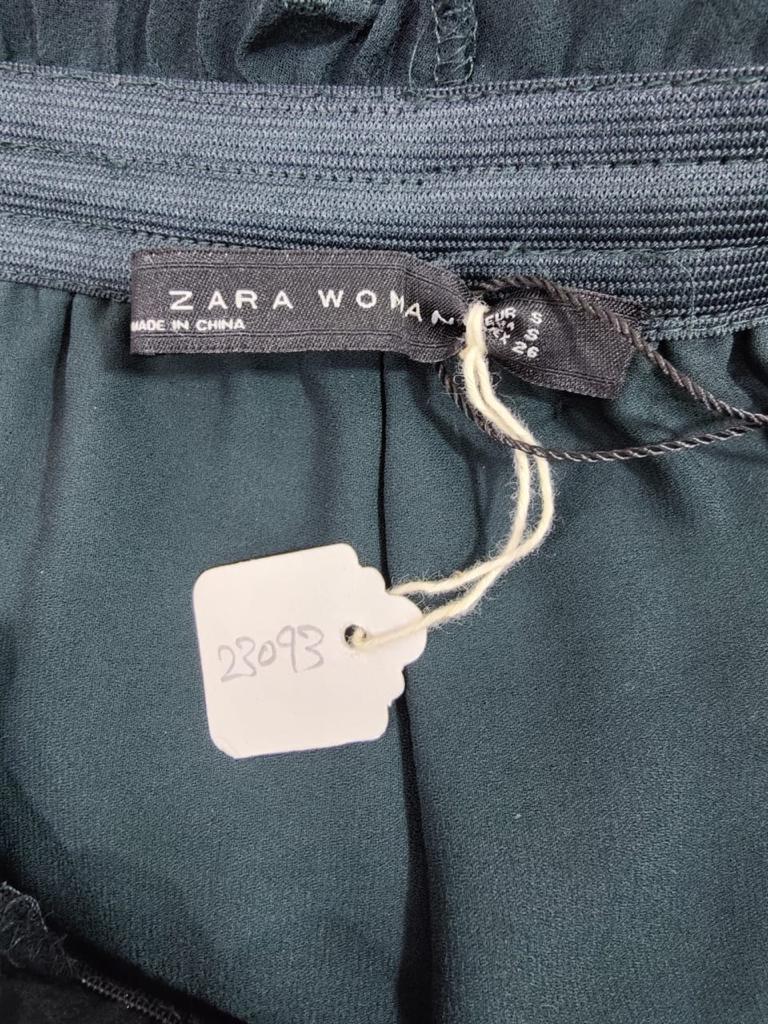 ZARA Dark Green Set Pleated Skirt | Relove