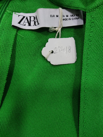 ZARA Green Knit Cutout Top | Relove