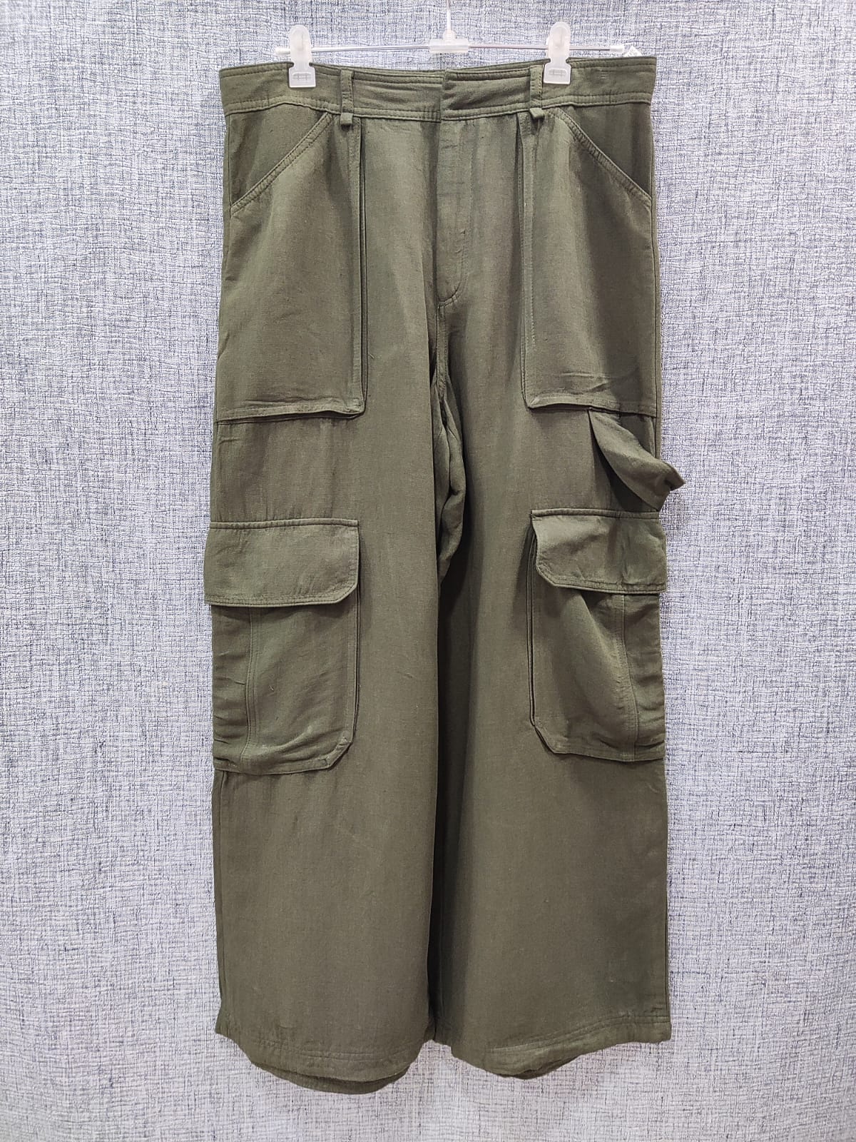 ZARA Military Green Cargo Pants | Relove