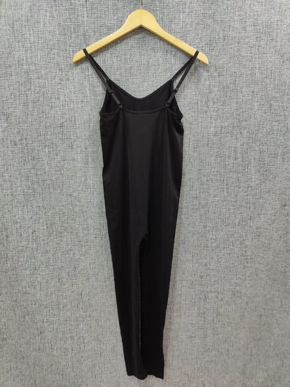 Zara Black Stretch Jumpsuit | Relove