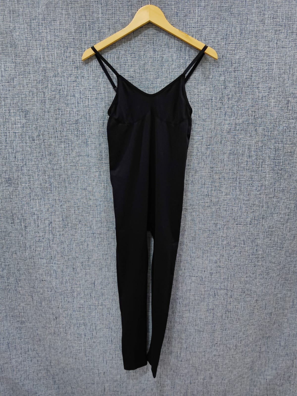 Zara Black Stretch Jumpsuit | Relove