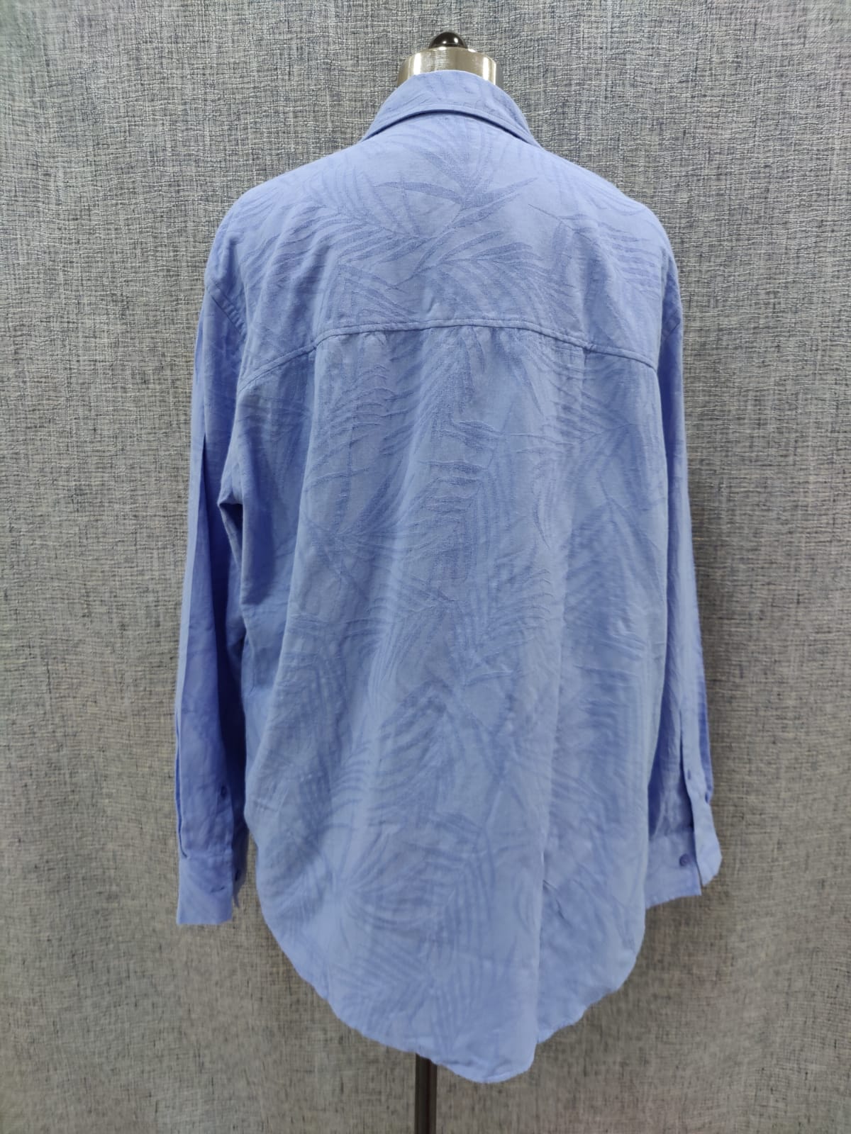 ZARA Light Blue Printed Shirt | Relove