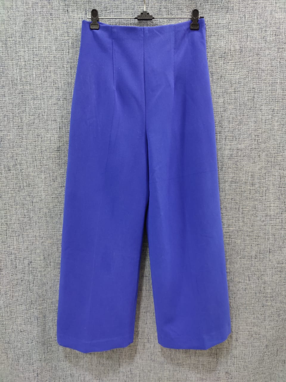 ZARA Electric Blue High Waist Trousers | Relove