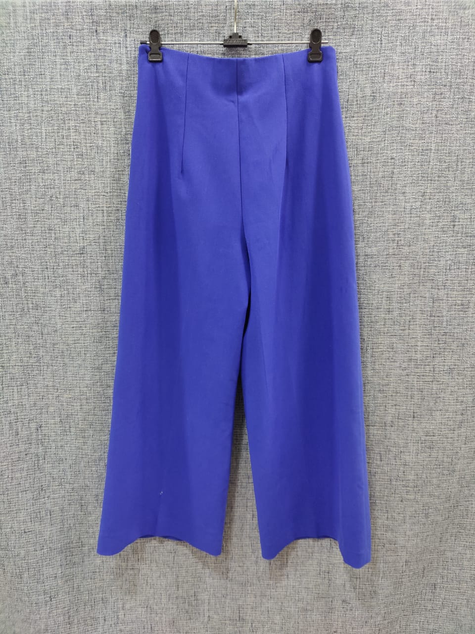 ZARA Electric Blue High Waist Trousers | Relove