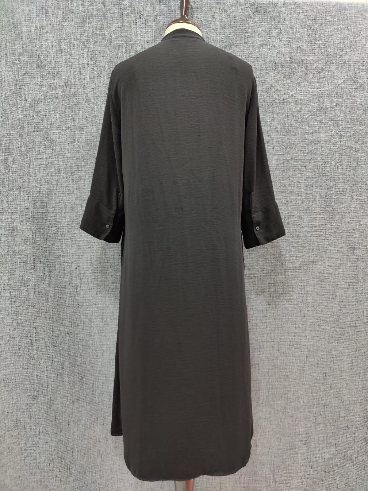 ZARA Black Long Shirt Dress | Relove