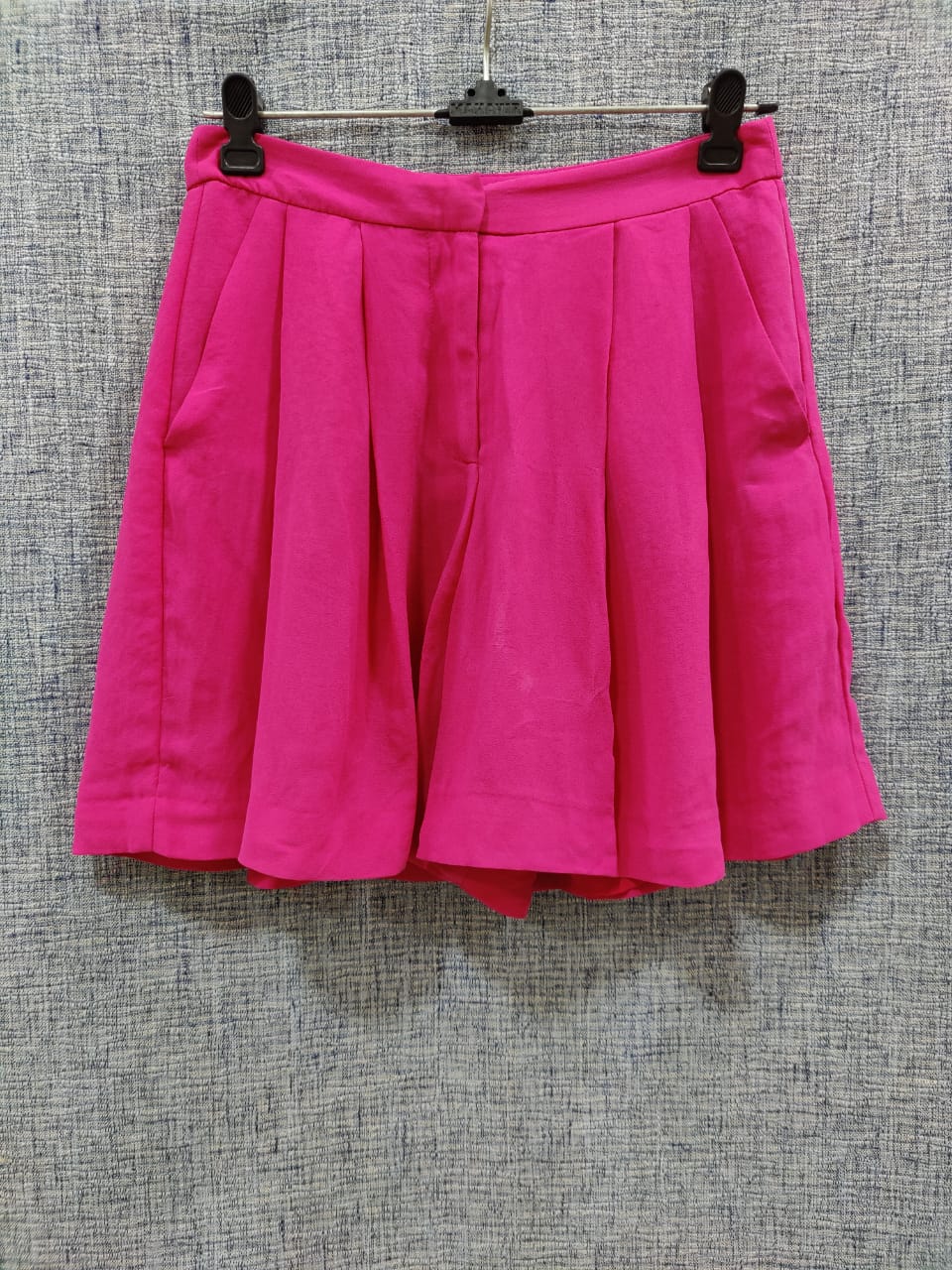 ZARA Pink Pleated Shorts | Relove