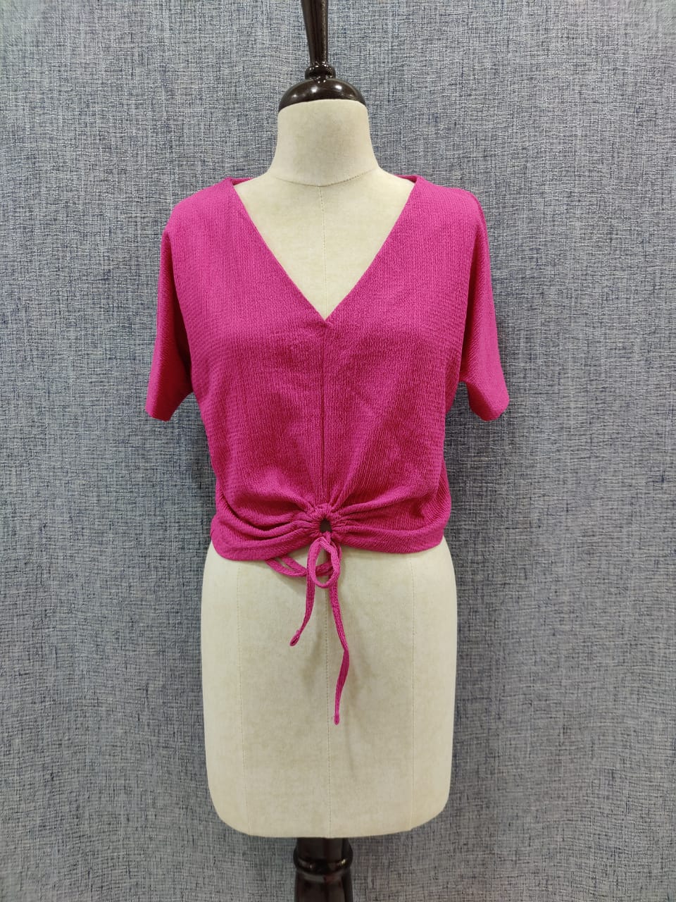 ZARA Hot Pink Knit Top | Relove