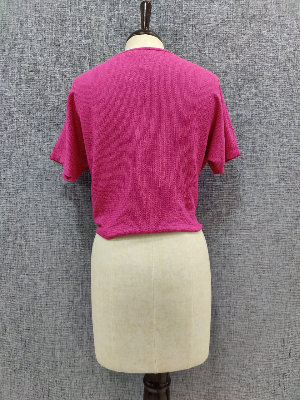 ZARA Hot Pink Knit Top | Relove