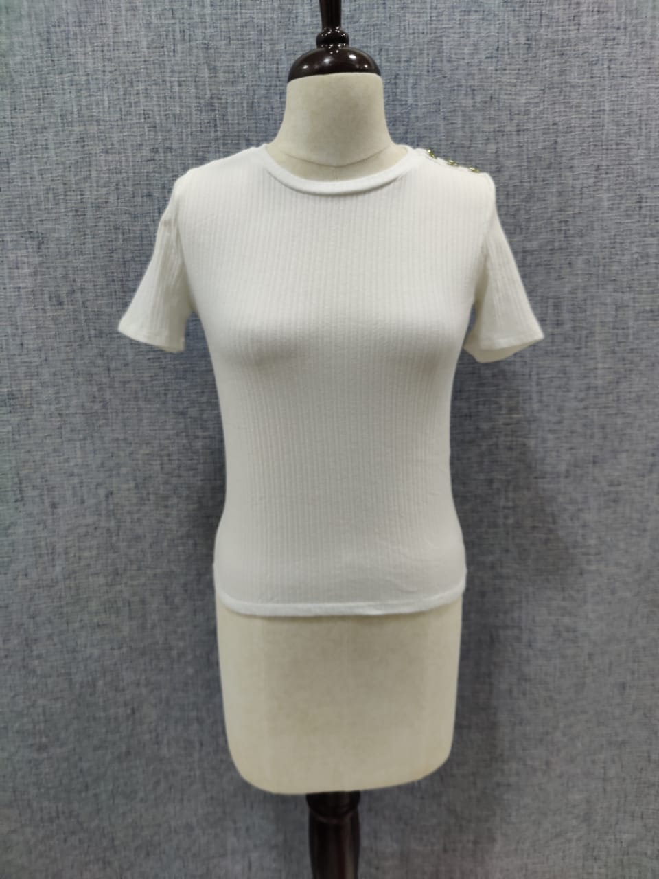 ZARA White Knit Crop Top | Relove