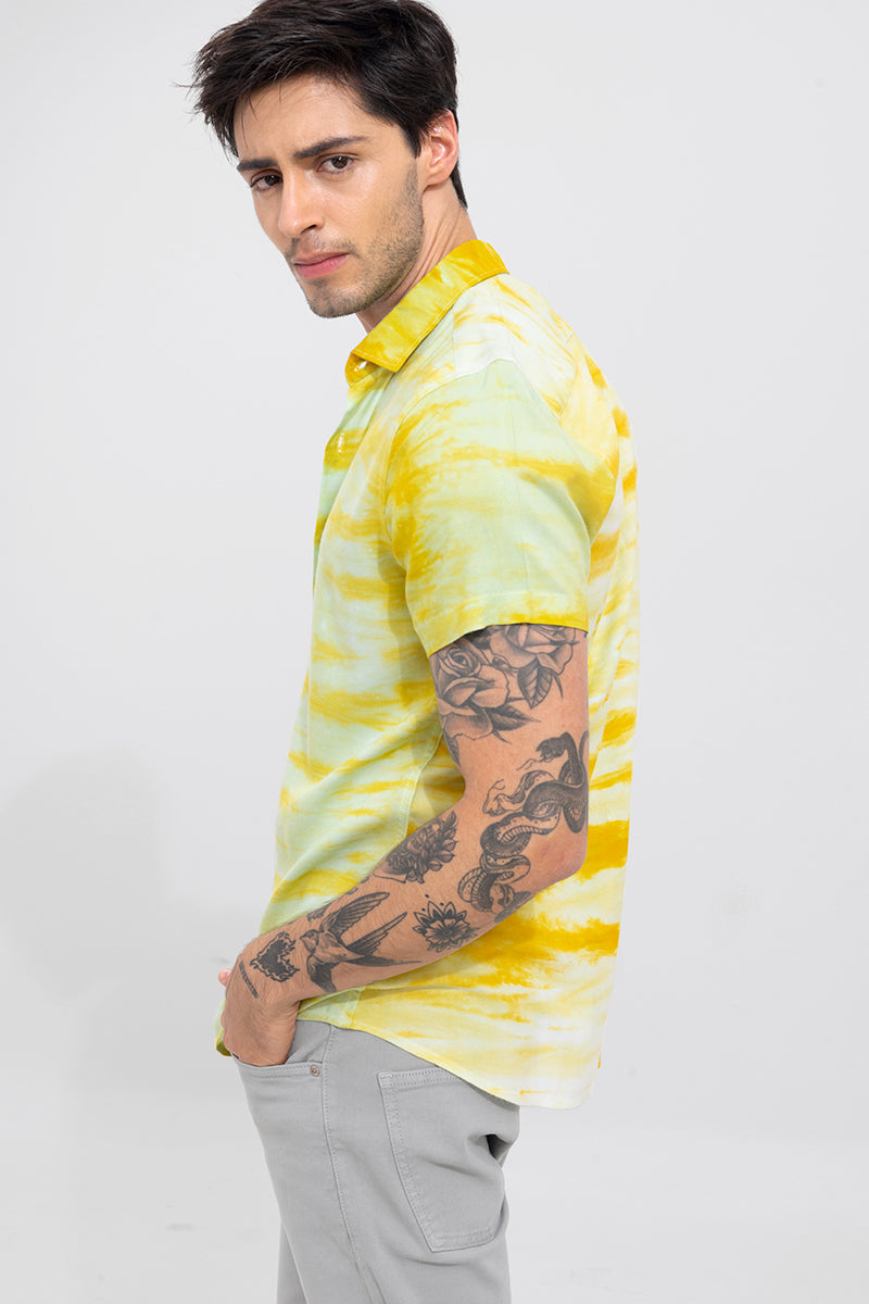 TieDye Mustard Shirt | Relove