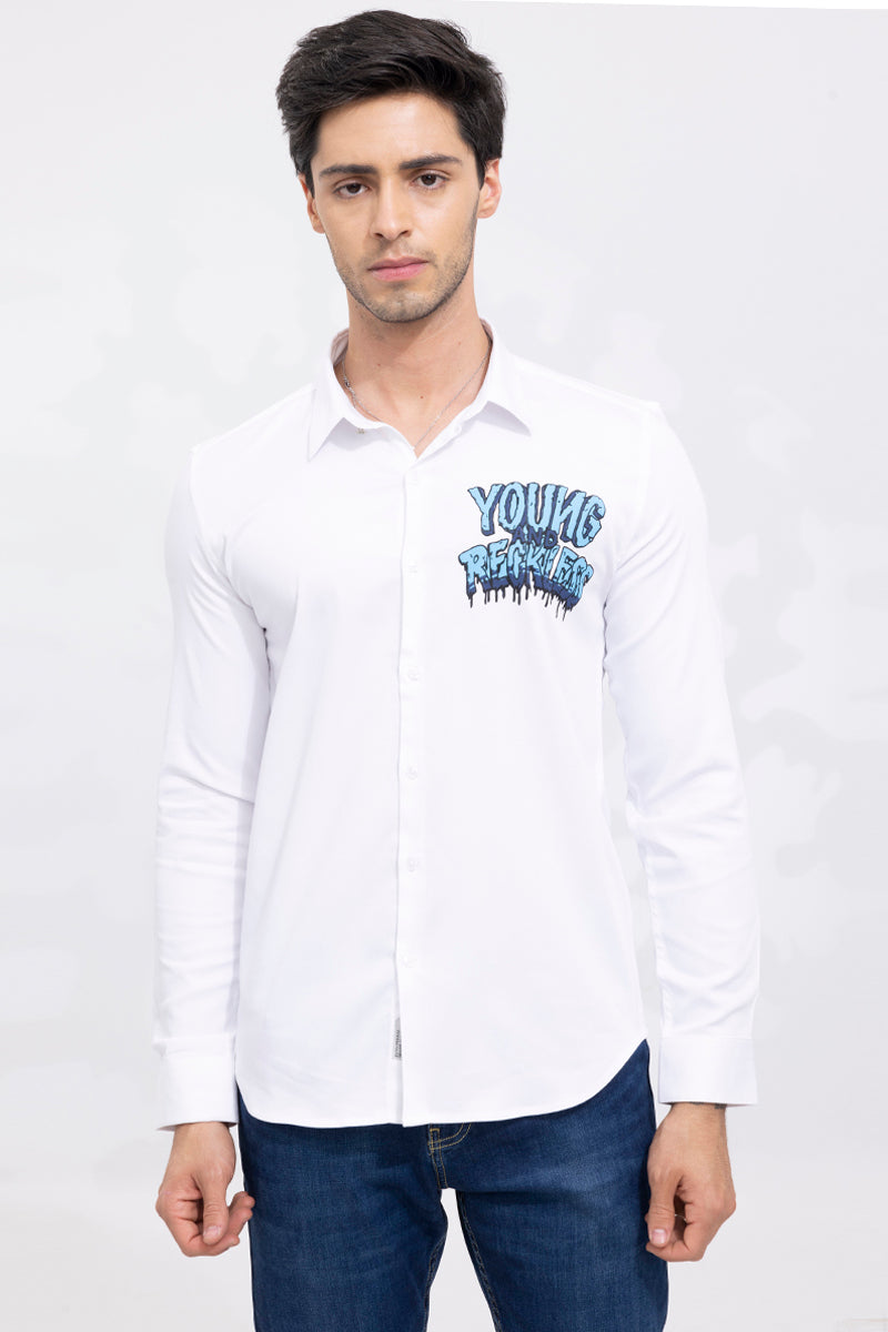 Reckless White Shirt | Relove